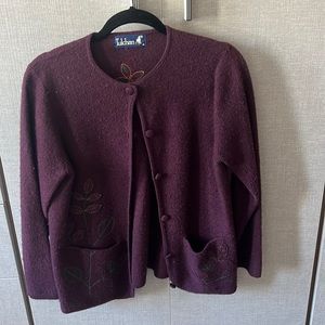 Wool jacket made in Ireland